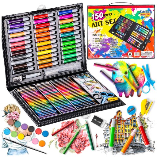 Набір для художнього малювання для дітей 150 шт.