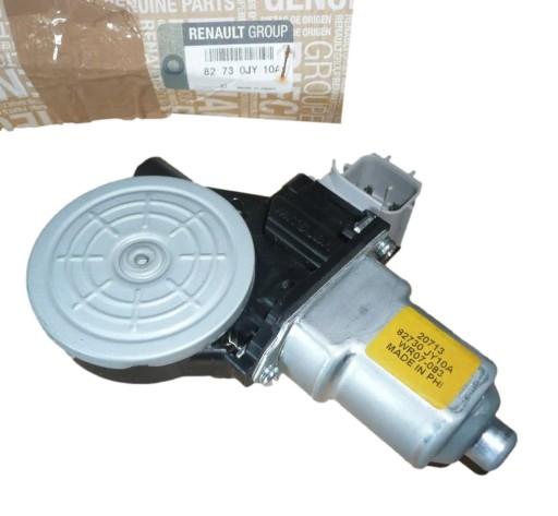 Электродвигатель заднего правого стекла 82730jy10a renault kolos