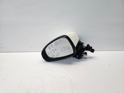 mirror exterior left AUDI A1 8X3 5-PIN EUROPA LY9K
