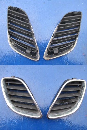 SAAB 95 9-5 LIFT grid CHROM of a bumper left