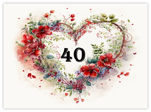 ЗАПРОШЕННЯ НА 40 РІЧНИЦЮ ВЕСІЛЛЯ ЦЕРКВА + МЕСА