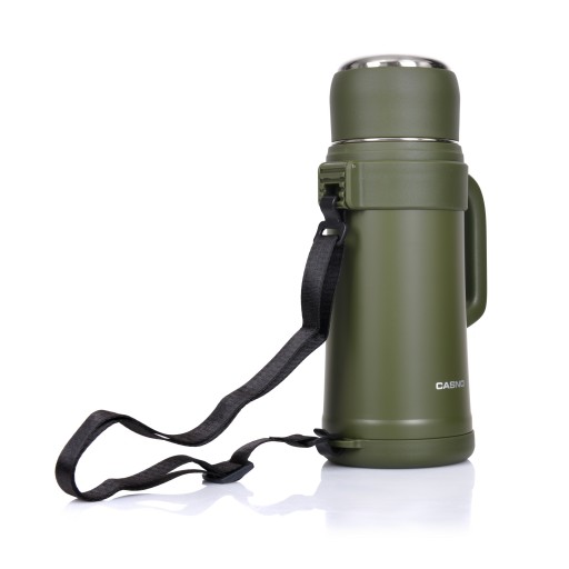 Термос Casno Mayon 1,8 л, зелені відтінки
