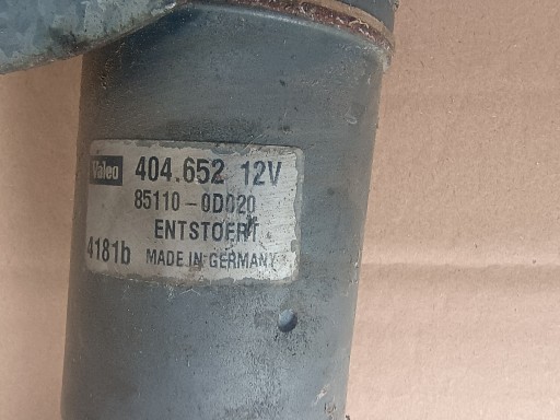Wischergestänge 404652 TOYOTA YARIS und