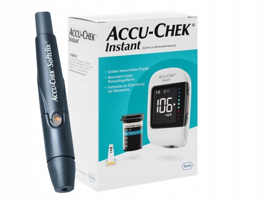 Glukometr Accu-Chek Instant, mg/dL Nowy! (4015630066971) • Cena, Opinie ...