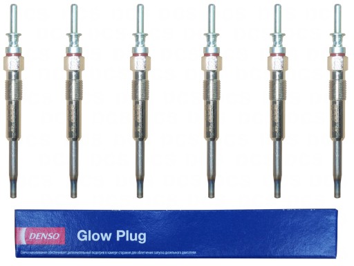 12237786869k - Свічка розжарювання bmw 1 e87 3 e46 5 e60 e61 520d 525d 525xd 530d denso 6 штук