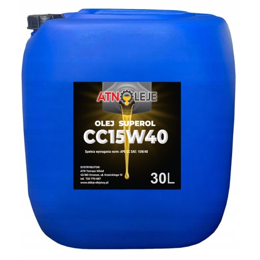 Масло моторное SUPEROL CC 15W40 