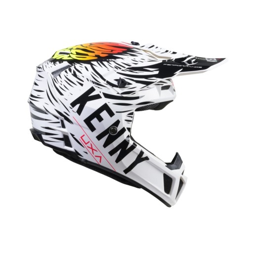 ШЛЕМ KENNY RACING CROSS/ENDURO МОДЕЛЬ PERFORMANCE MIPS UXA ЧЕРНЫЙ/БЕЛЫЙ