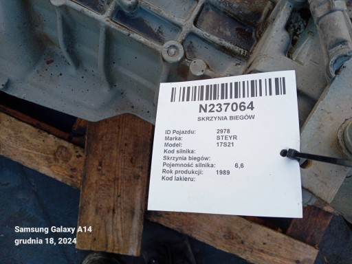 Getriebe ZF STEYR 17S21