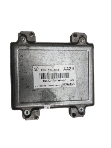 Computer Bedienteil DES MOTORS OPEL MERIVA B 1.4 T TURBO 140KM 12643754