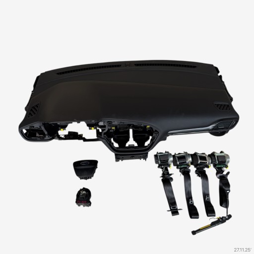 dashboard airbag console tension belts cockpit FORD PUMA II ST-LINE 2024 ROK DEMONTAZ