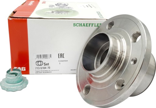 713 6104 - СТУПИЦА КОЛЕСА ПОДШИПНИК ПЕРЕДНИЙ SKODA FABIA VW POLO 9N