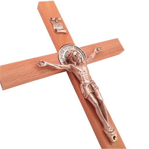 Krzyż Benedyktyński 26 cm ścienny
