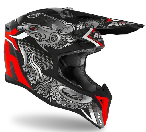 ВНЕДОРОЖНЫЙ ШЛЕМ AIROH WRAAP OCTOPUS MATT L