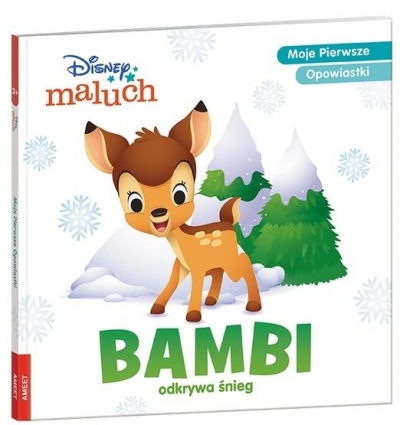 Disney maluch Moje pierwsze opowiastki Bambie odkrywa śnieg BOP-9208 Praca
