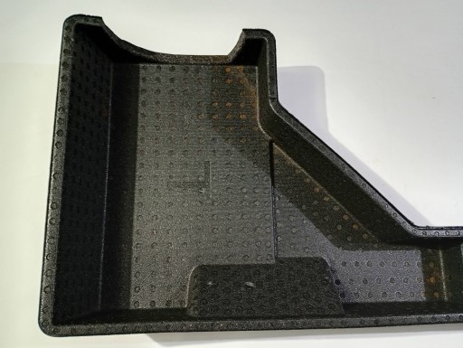 Wklad passenger compartment Organizer floor boot polystirene left Ford Edge II 2015