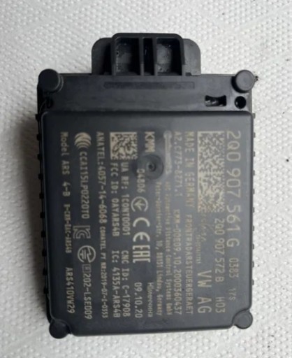 907 561 - Радарный датчик расстояния distronik vw 2q0