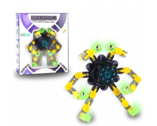 СКЛАДАНИЙ РОБОТ-АНТИСТРЕС FIDGET SPINNER