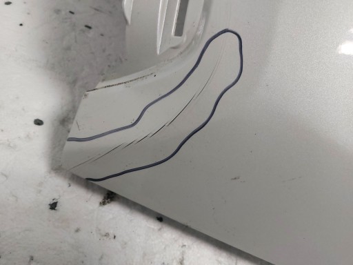 ecke der stoßstange heck links Toyota Rav4 V 19