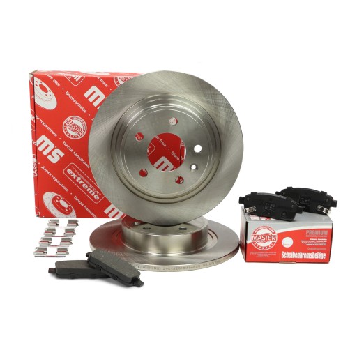 Диски колодки задние OPEL ASTRA J (P10)