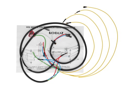 ПРОВОДКА ПОВОРОТНИКОВ WSK 125 LELEK GIL KOS WSK 175 KOBUZ изображение 1