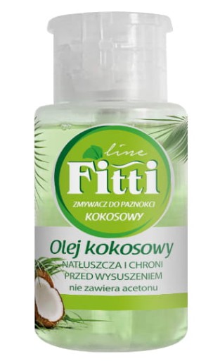 Fitti odlakovač na nechty bez acetónu 150 ml