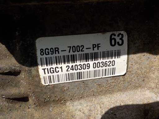 VOLVO C30 S40 II V50 C70 II D4204T Getriebe 8G9R-7002-PF