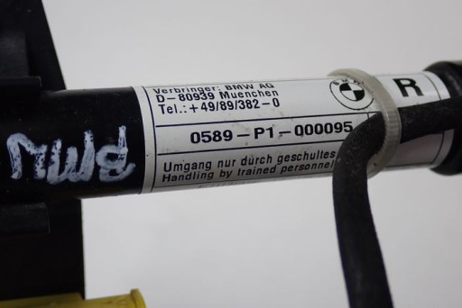 BMW G30 G31 5 G20 G21 3 naboj bonnets right 0589-P1-000095