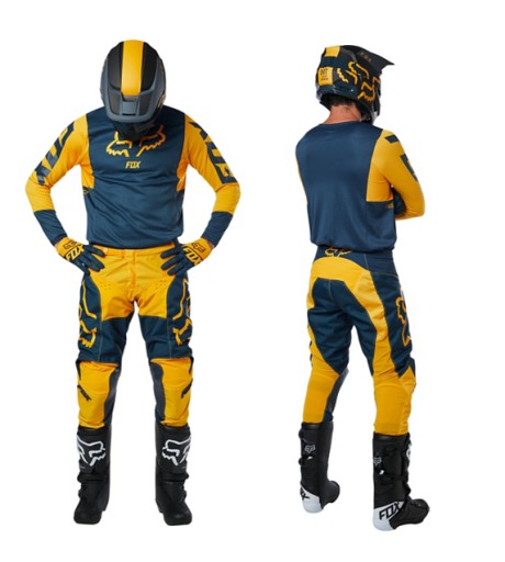Fox 180 PRZM темно-синий/желтый ProMX