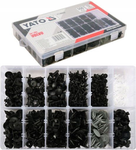 НАБОР АВТОМОБИЛЬНЫХ ЗАЖИМОВ VOLVO 350SZ YT-06655