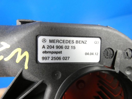MERCEDES E KLASA W207 W212 W204 Lüfter DMUCHAWA KOMPUTERA