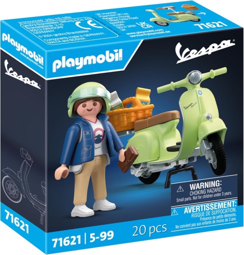 Playmobil Vespa 71621 1969 Vespa 150 Sprint Veloce Jasnozielony