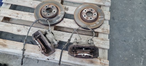 A7 4G caliper brake discs running board front 320MM 5X112 A6 C7 4G A4 B8 Q5