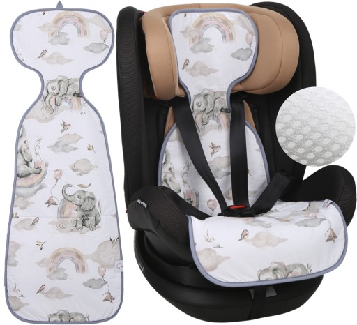 Вкладиш для автокрісла Babymam 9-36 кг різнокольоровий