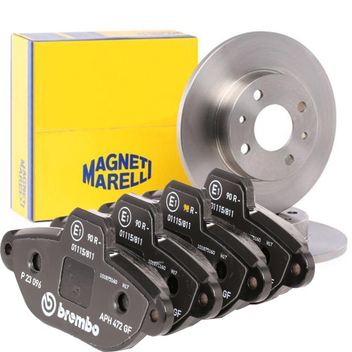 MBD0169 - КОЛОДКИ ДИСКИ SEICENTO PUNTO PANDA BREMBO СПЕРЕДУ