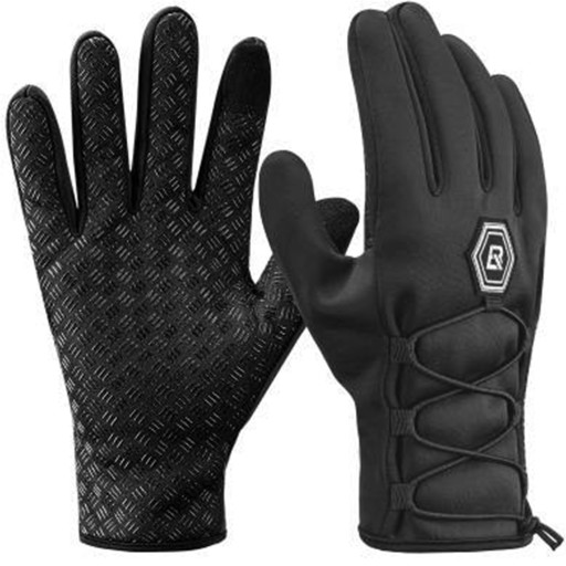 Велорукавички Rockbros M чорні