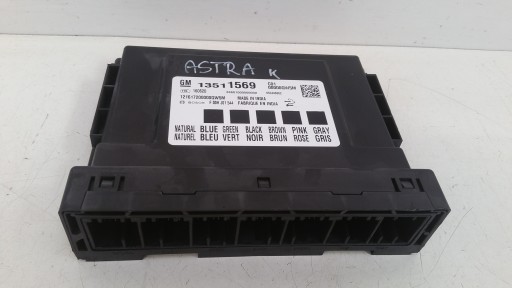 Unité commande confort 13511569 Opel Astra K
