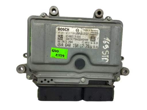 A6401501779, 0281012158 - Модульный компьютерный контроллер двигателя mercedes a6401501779