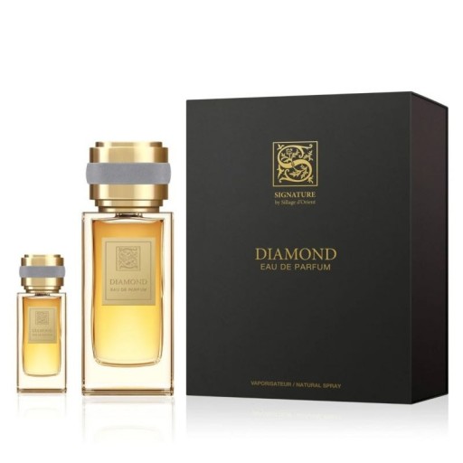 signature by sillage d'orient diamond woda perfumowana 100 ml   zestaw 