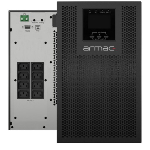 Источник бесперебойного питания ибп armac office online pf1 2000va lcd 8x iec c13