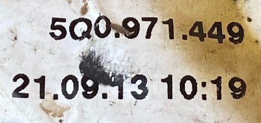 AUDI VW wiring ZASILAJACY 5Q0971449