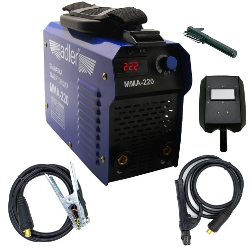 ІНВЕРТОРНИЙ ЗВАРЮВАЛЬНИЙ АПАРАТ 220A MMA ADLER