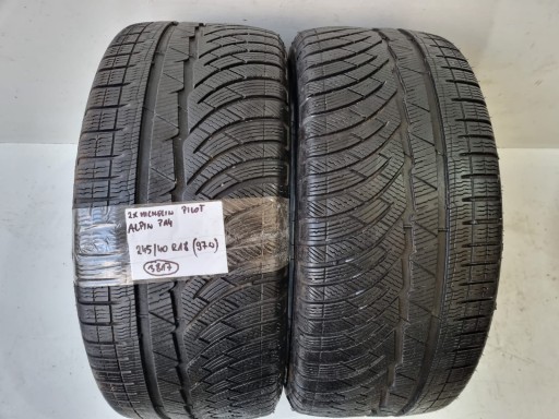 2 ШИНИ MICHELIN PILOT ALPIN PA4 245/40 R18 97W