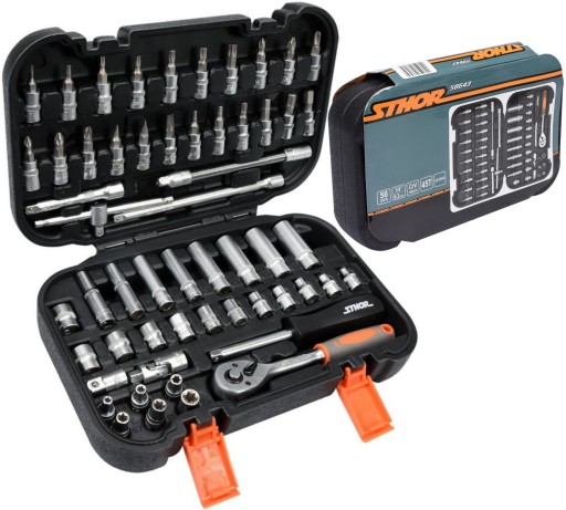 Набор торцевых гаечных ключей 1/4 56 CZ TORX