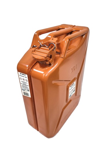 GELG 20Л ОРАНЖЕВАЯ МЕТАЛЛИЧЕСКАЯ ТОПЛИВНАЯ КАНИСРА