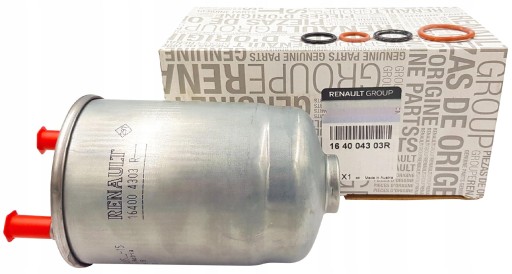164004303R - RENAULT MEGANE III SCENIC III 1.6 DCI ПАЛИВНИЙ ФІЛЬТР