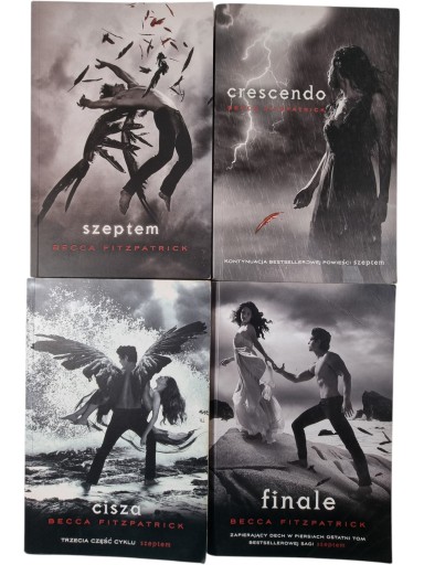 Zdjęcie egzemplarza: Szeptem 1-4 / Crescendo Cisza Finale / Komplet / Becca Fitzpatrick