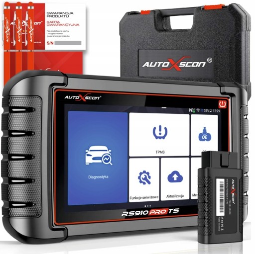 ТЕСТЕР AUTOXSCAN + ПРОГРАММАТОР TPMS RS910 Pro TS PL