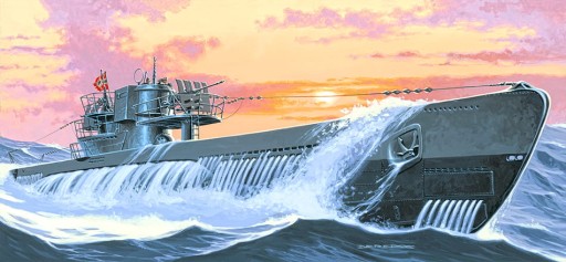 Zestaw do sklejania - U-Boot U-673 VIIC