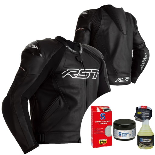 Шкіряна куртка RST Tractech Evo 4 Black XL