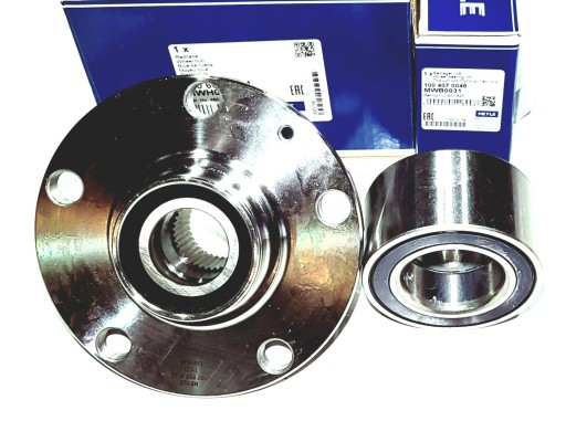 100 407 - Meyle 1004070048 передній підшипник + ступиця vw golf iv